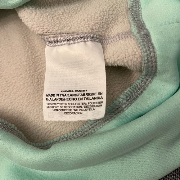 Nike Therma-Fit Hoodie Sweatshirt Gray Mint - Picture 7 of 10